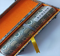 山海关书画装裱案例